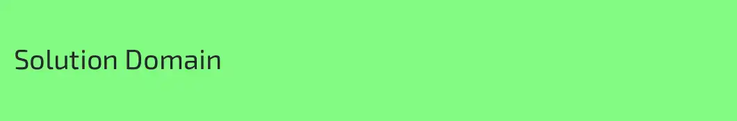 Solution Domain